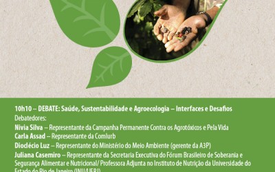 Caminhos da Agroecologia, dia 5 de junho no INCA